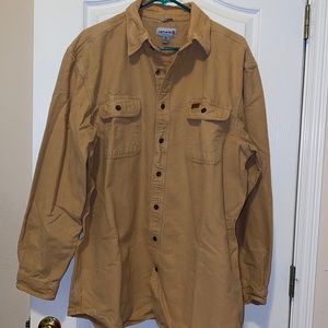 Carhart shirt jacket extra large tall original fit